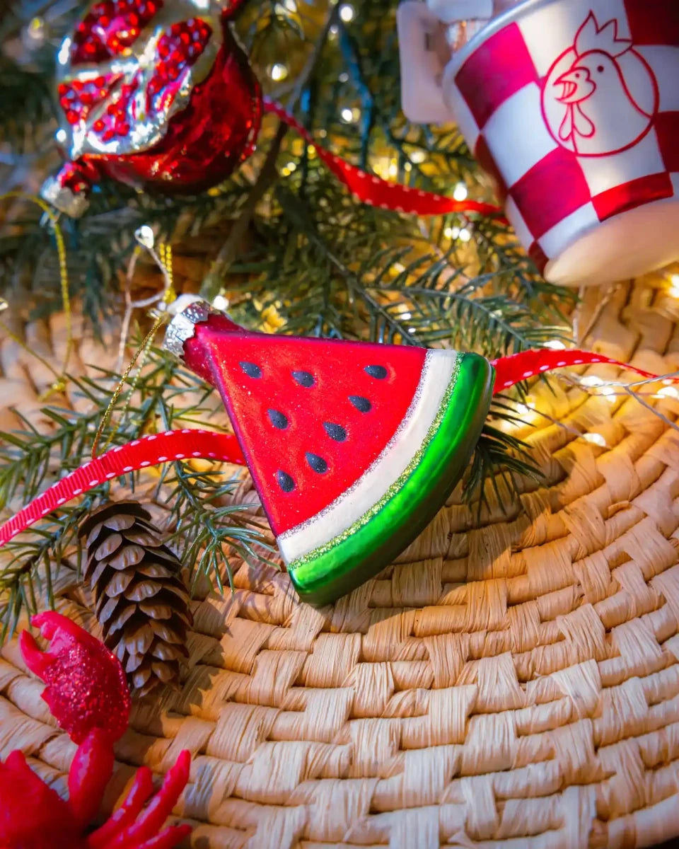 Triangular Watermelon - Ornament - Chive US Wholesale